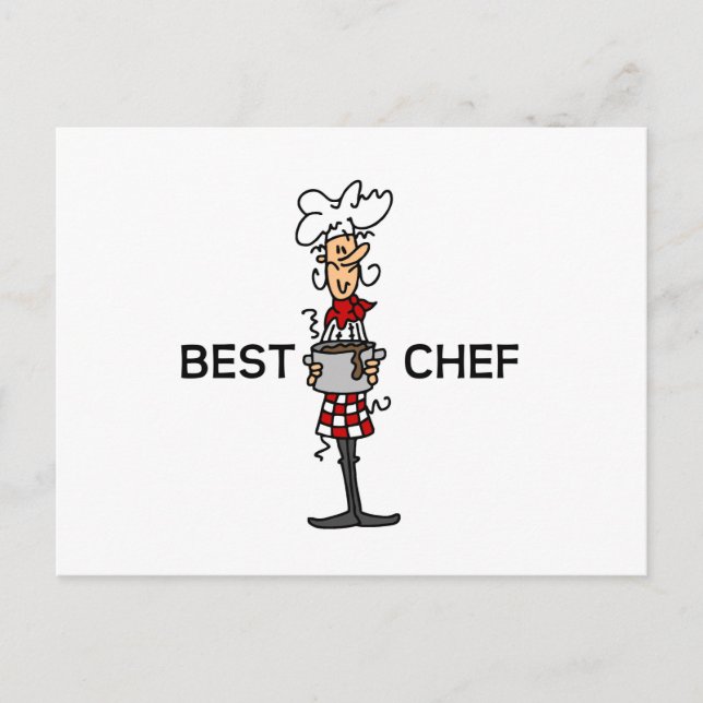 Postal Mejor Chef (Anverso)