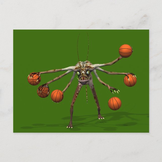 Postal Mejor Dribbler de Baloncesto (Anverso)