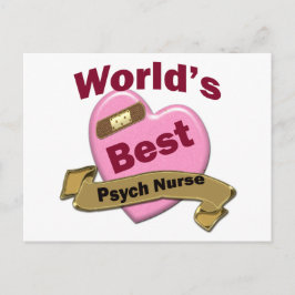 Postal Mejor Enfermera Psiquiátrica del Mundo