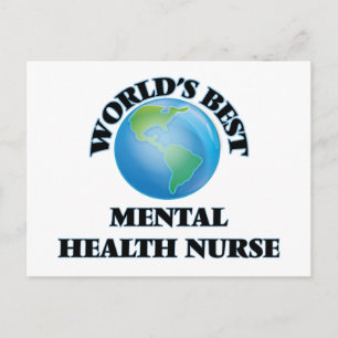 Postal Mejor Enfermero de Salud Mental del Mundo