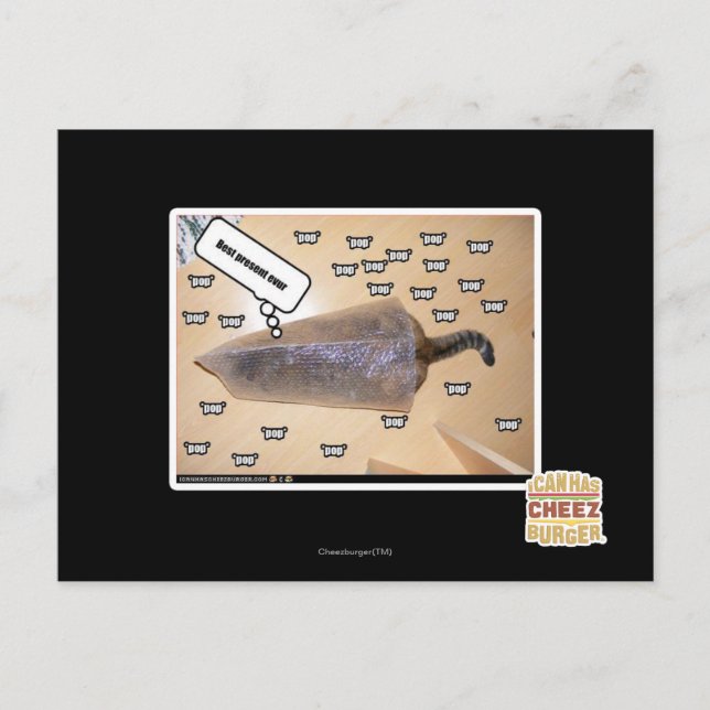 Postal Mejor evasión presente (Anverso)