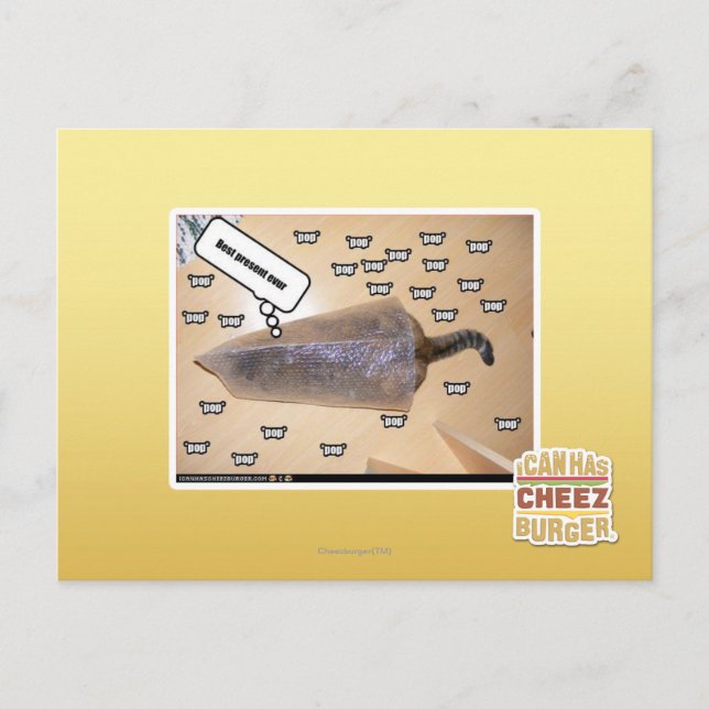 Postal Mejor evasión presente (Anverso)