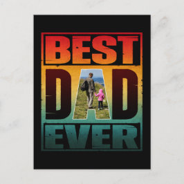 POSTAL MEJOR FOTO PERSONALIZADA DEL DÍA DE LOS PADRES