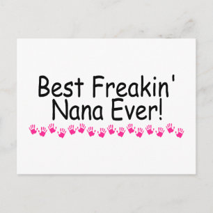 Postal Mejor Freakin Nana