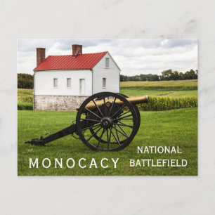 Postal Mejor granja Monocacy National Battlefield, Guerra