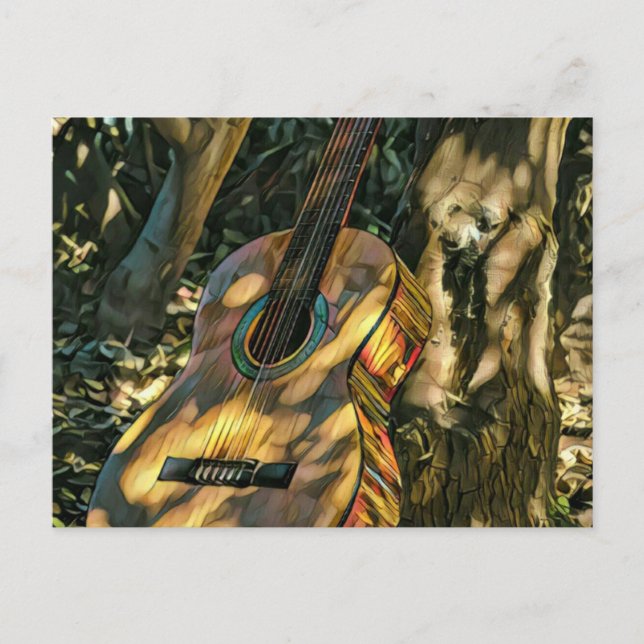 Postal mejor guitarrista de todos los tiempos (Anverso)