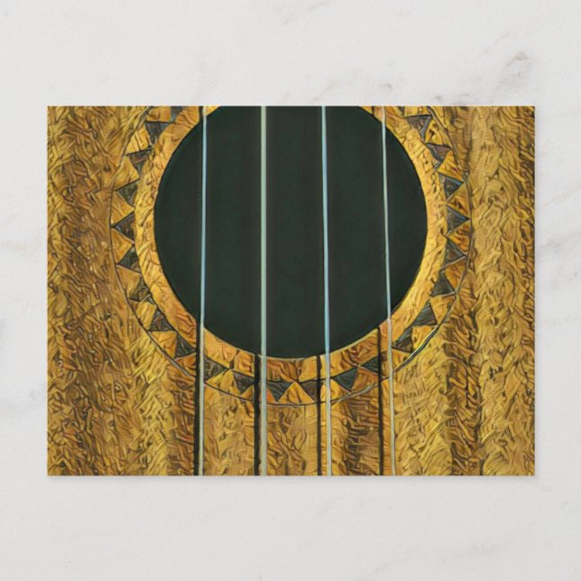 Postal Mejor guitarrista de todos los tiempos (Anverso)