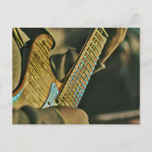 Postal mejor guitarrista de todos los tiempos