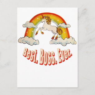 Postal Mejor Jefe de la Historia