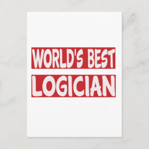 Postal Mejor Lógico del Mundo.