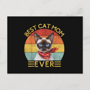 Postal Mejor Madre De Gato