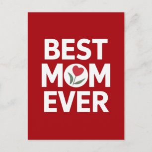 Postal Mejor mamá del mundo