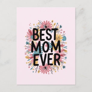 Postal Mejor mamá del mundo 