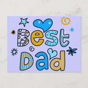 Postal Mejor Papá