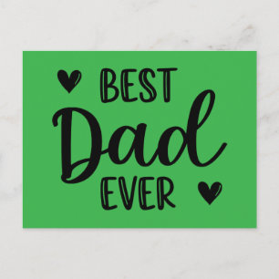 Postal Mejor papá.