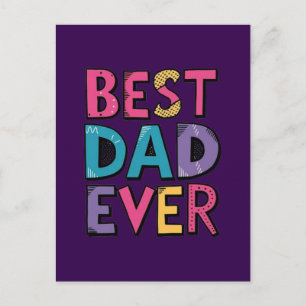 Postal Mejor Papá del Mundo 