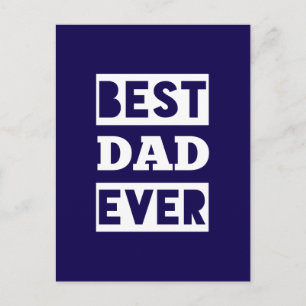 Postal Mejor papá del mundo