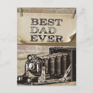 Postal Mejor Papá Nunca