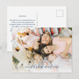 Postal Mejor Paquete de Regalo para Papá