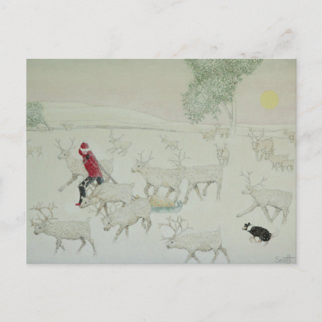 Postal Mejor pie adelante (Anverso)