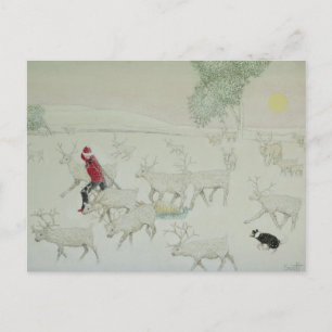 Postal Mejor pie adelante