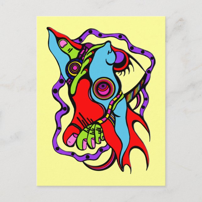 Postal Mejor pie hacia adelante (Anverso)