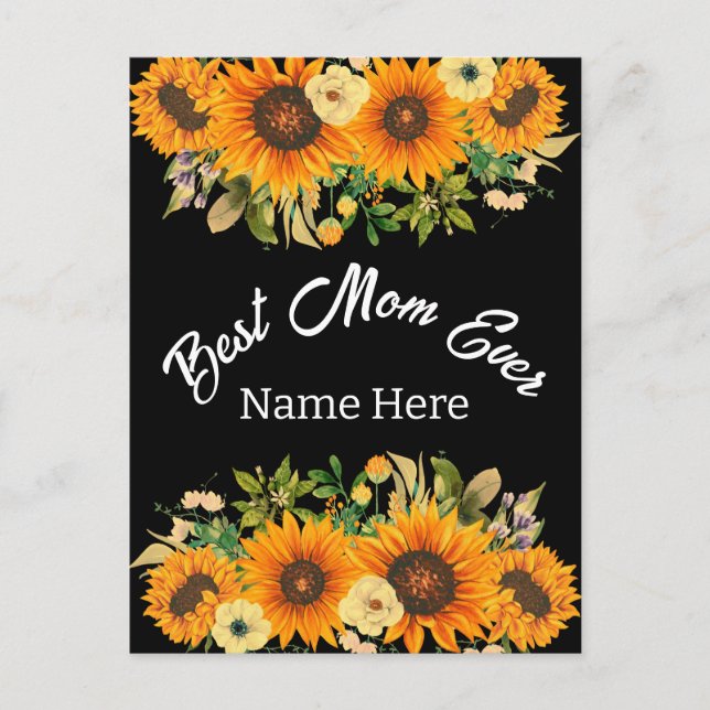 POSTAL MEJOR REGALO DEL DÍA DE LA MADRE (Anverso)