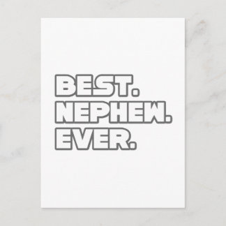 Postal Mejor sobrino de la historia