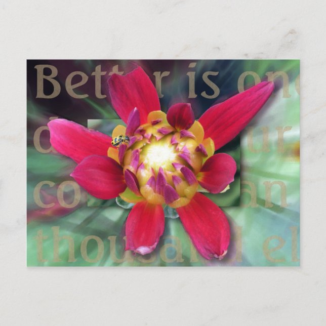 Postal Mejor un día en los tribunales (Anverso)