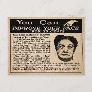Postal Mejora tu anuncio facial