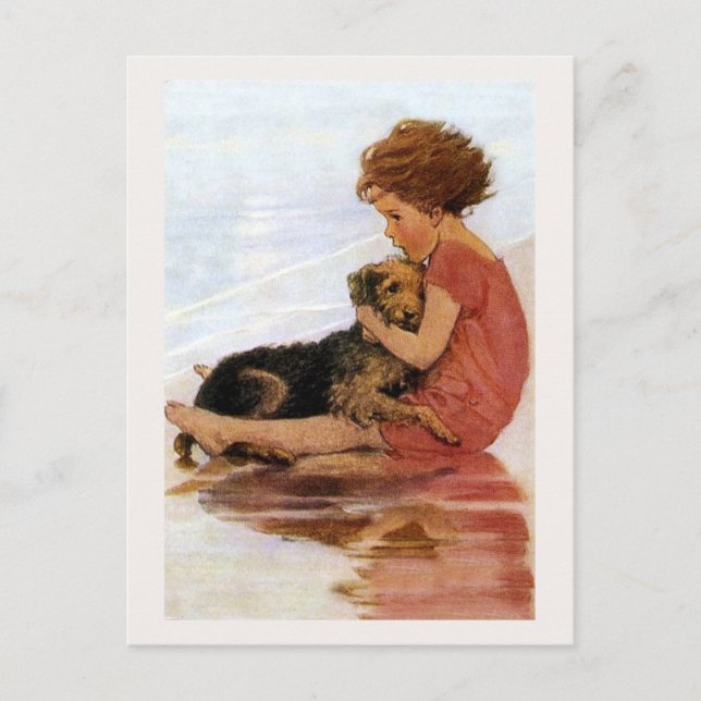 Postal Mejores amigos (Anverso)