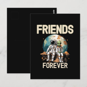 Postal Mejores amigos para siempre