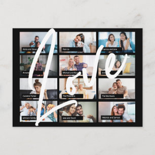 Postal Mejores amigos virtuales en línea personalizados 1