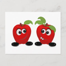 Postal Mejores manzanas de amigos