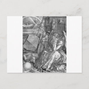 Postal Melancholia por Albrecht Durer