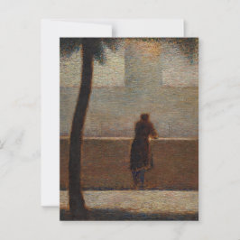Postal Melancholic Georges Seurat Pintura Art