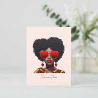 Melanin Magic: Reina negra rociando sombras de cor