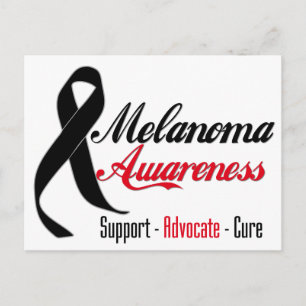 Postal Melanoma Awareness Ribbon