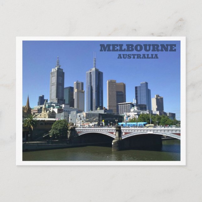 Postal Melbourne - Australia (Anverso)