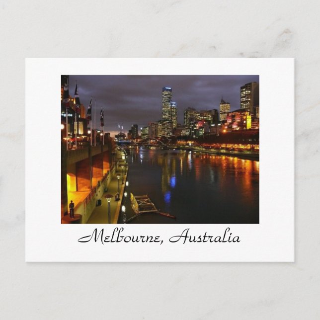 Postal Melbourne, Australia (Anverso)