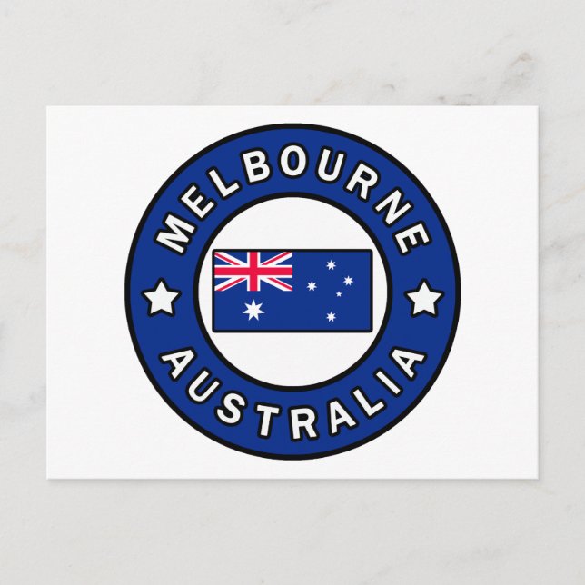 Postal Melbourne Australia (Anverso)