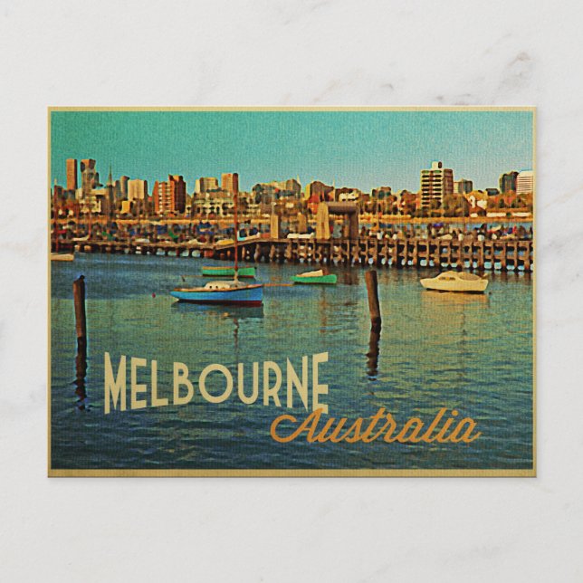 Postal Melbourne Australia (Anverso)