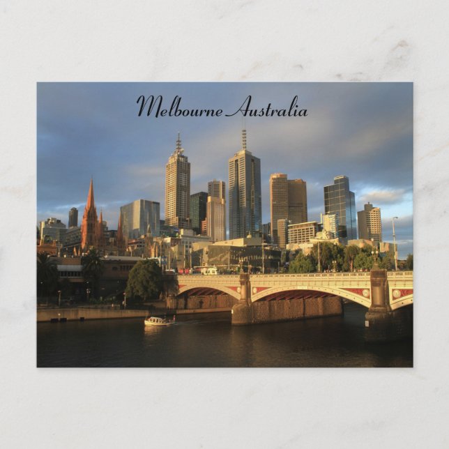 Postal Melbourne Australia (Anverso)