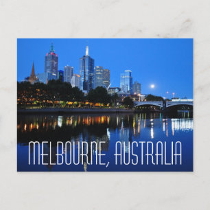 Postal Melbourne, Australia Postcard