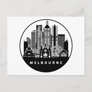 Postal Melbourne Australia Skyline
