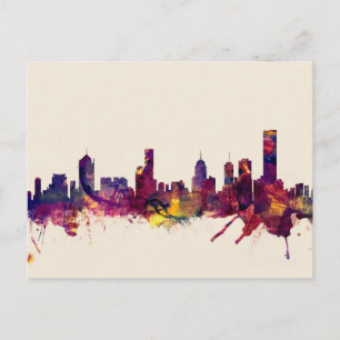 Postal Melbourne Australia Skyline
