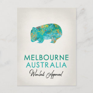 Postal Melbourne Australia Wombat