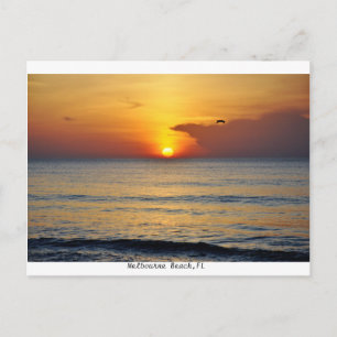 Postal Melbourne Beach, Florida Sunrise