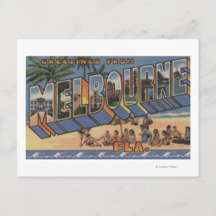 Postal Melbourne, Florida - Grandes Escenas de letras