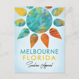 Postal Melbourne Florida Sunshine Travel